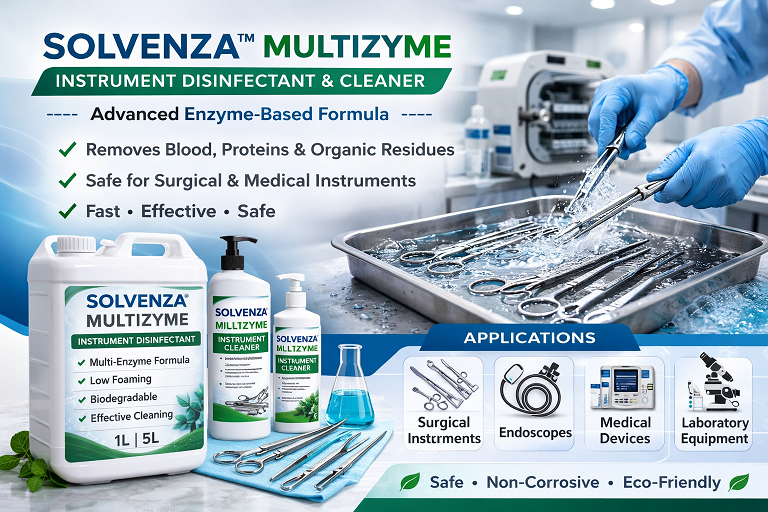 SOLVENZA Multizyme Instrument Cleaner